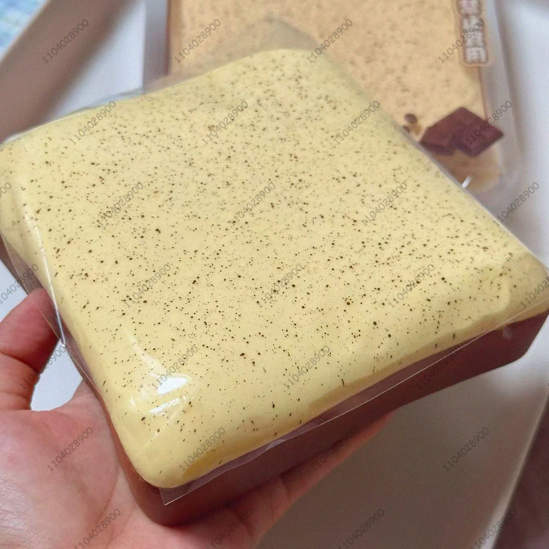 Sticky Toast Squishy Hand Relaxing Toy