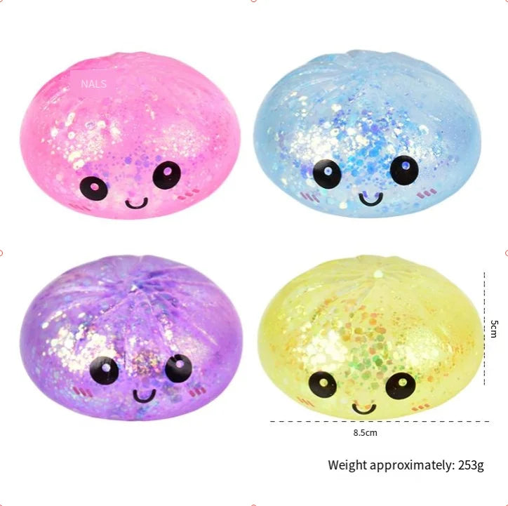 Glitter Dumpling Squishies Toy
