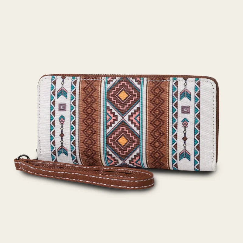 Clutch Vintage Wristlet Wallet for Women