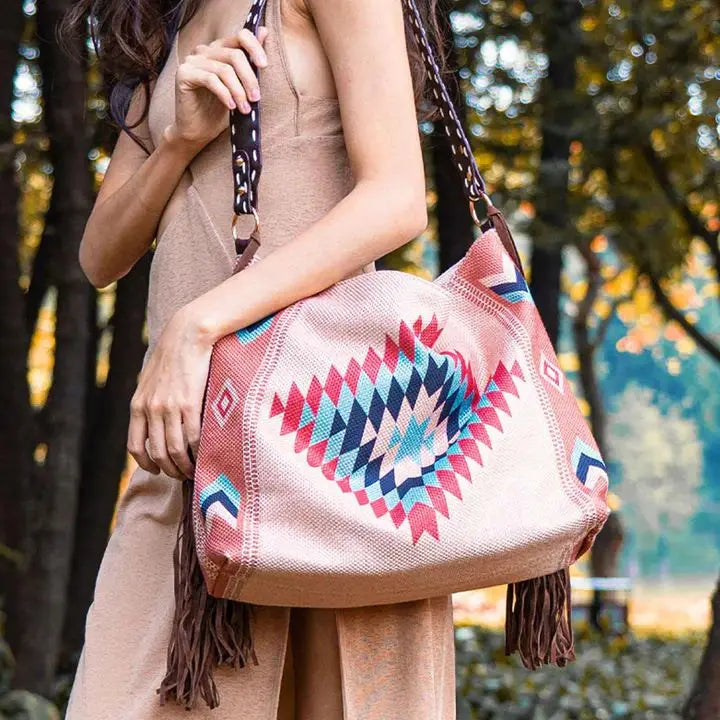 Bohemian Causal Tassel Shoulder Bag