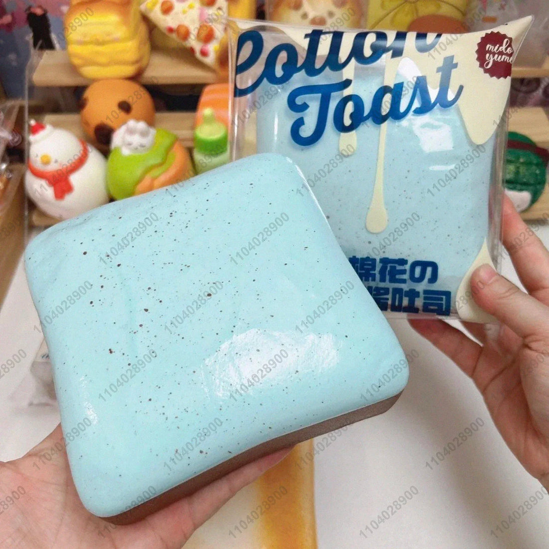 Sticky Toast Squishy Hand Relaxing Toy