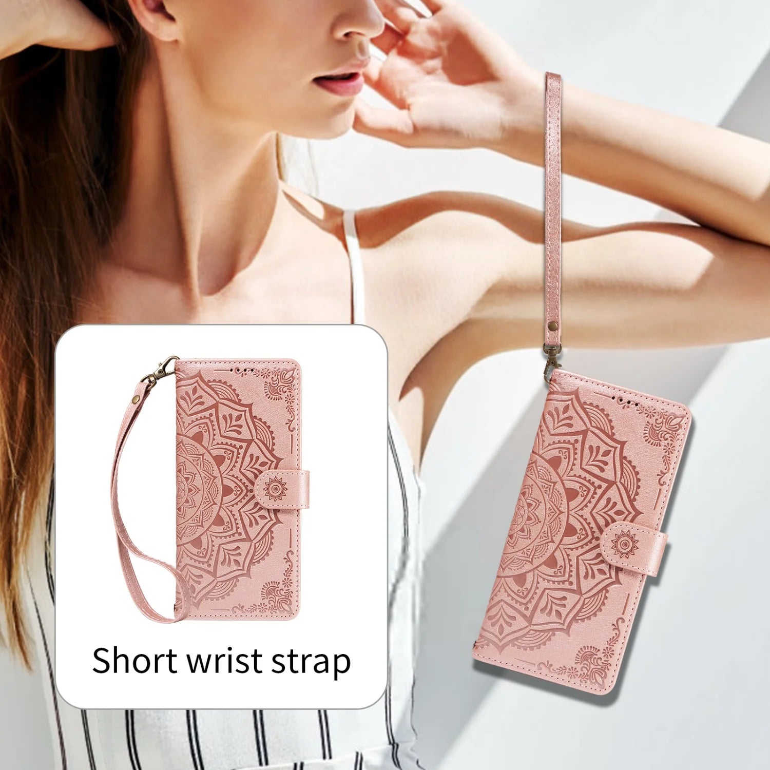 Luxury Flip Wallet Case