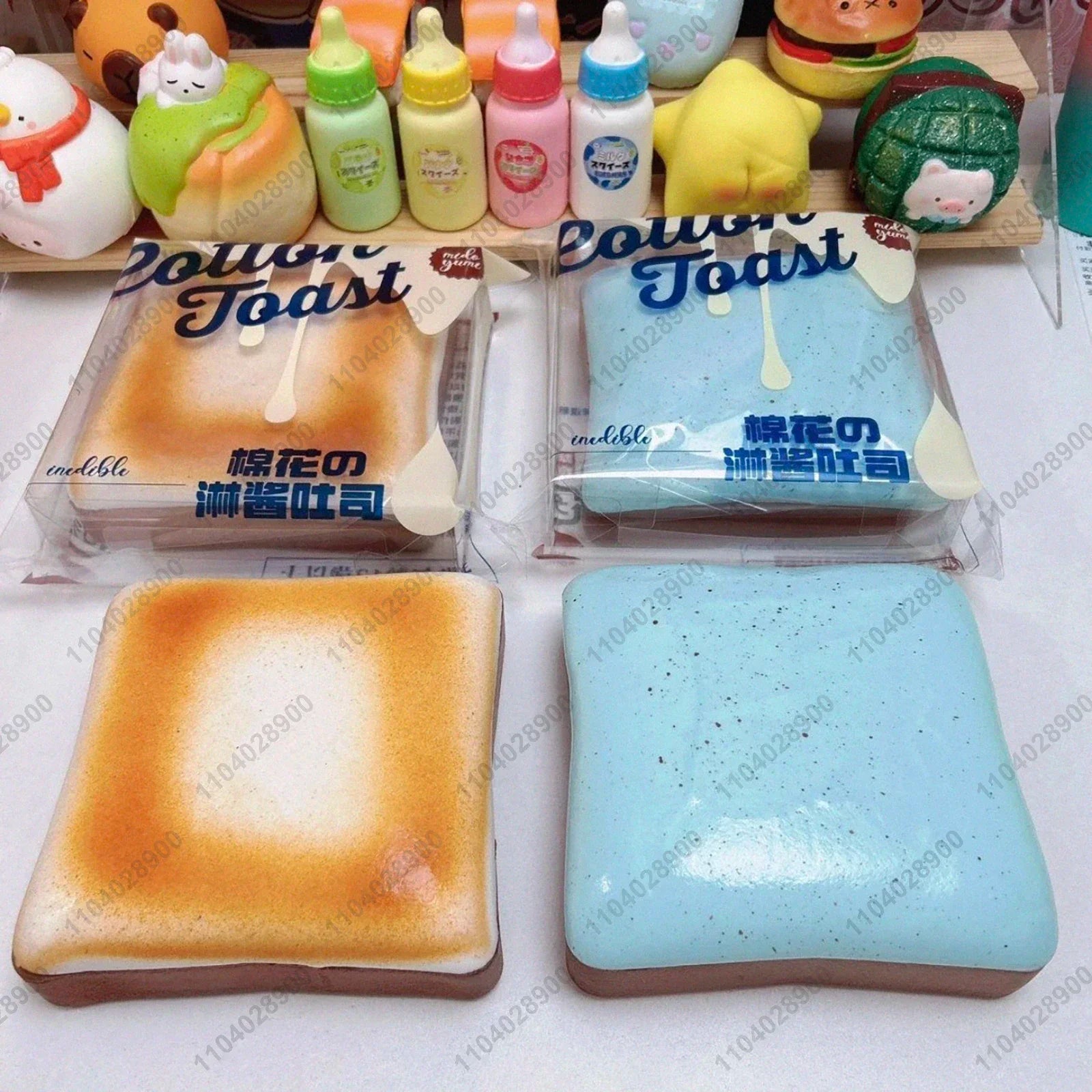 Sticky Toast Squishy Hand Relaxing Toy