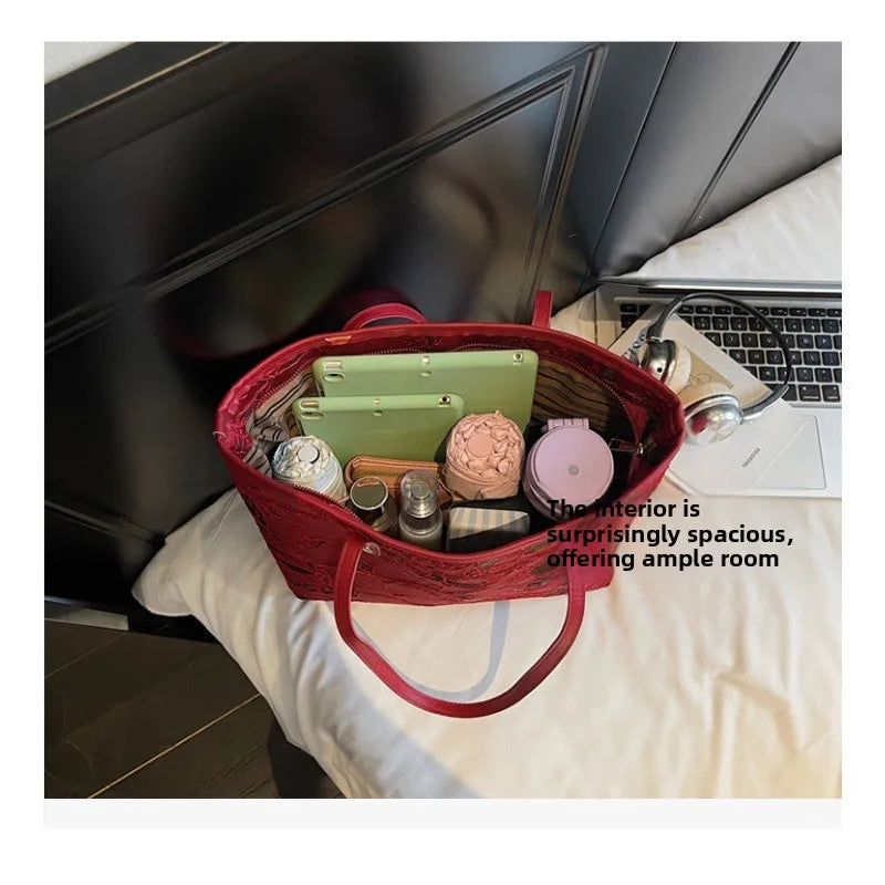 Zipper Opening Design Fashionable Shoulder Bag