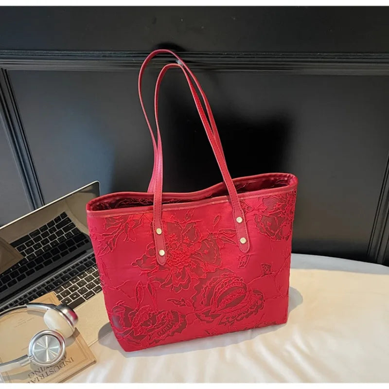 Zipper Opening Design Fashionable Shoulder Bag