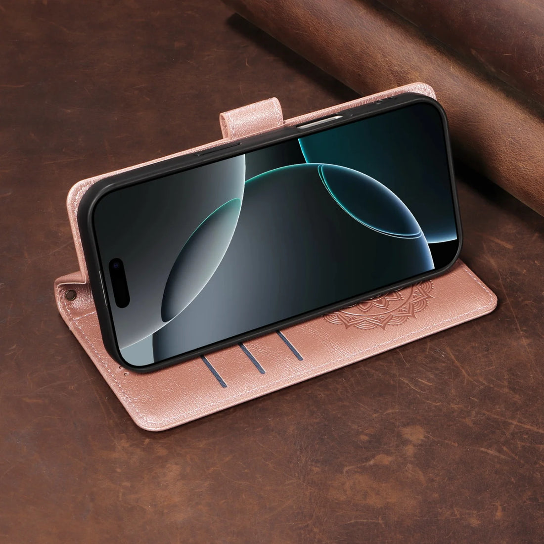Luxury Flip Wallet Case