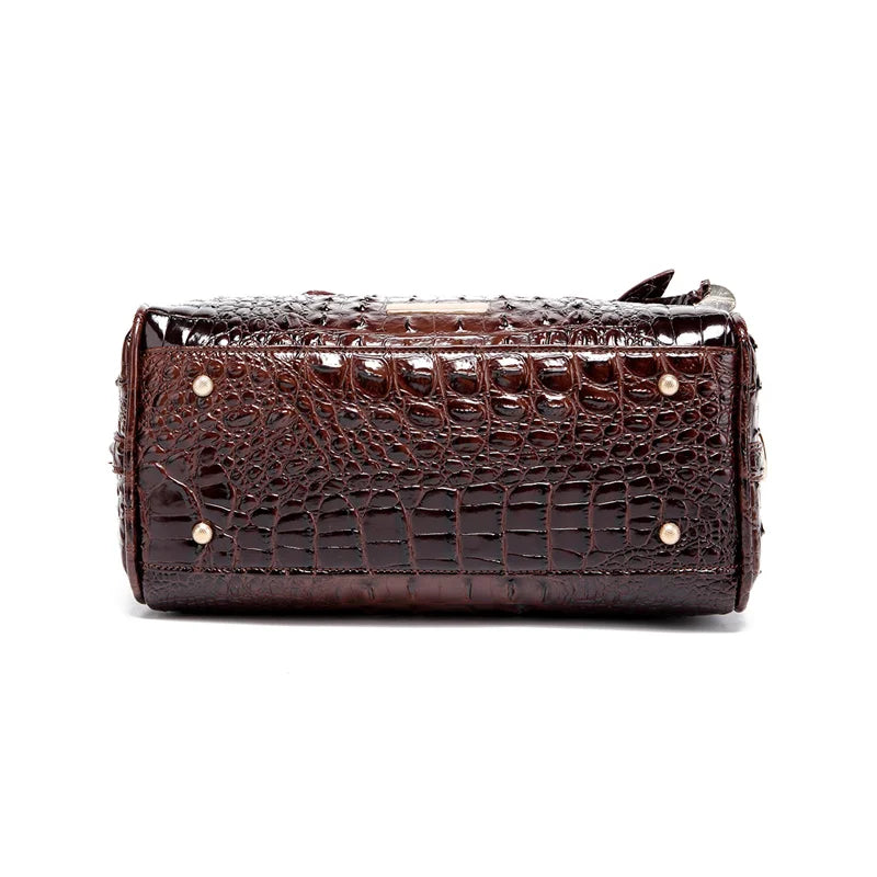 Alirattan Crocodile Pattern Handbags for Women