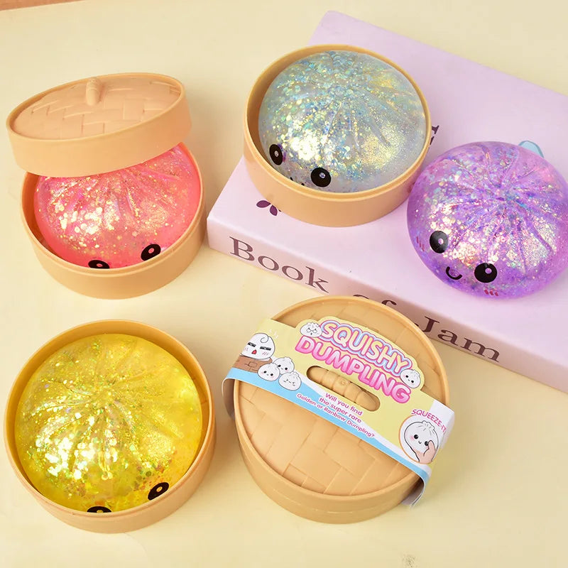 Glitter Dumpling Squishies Toy