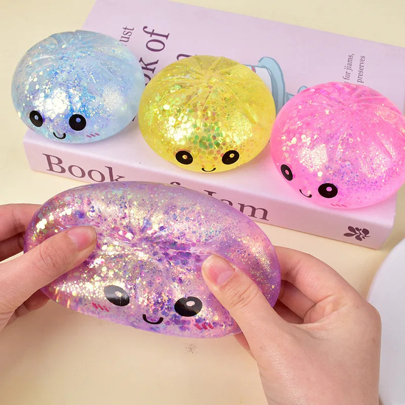 Glitter Dumpling Squishies Toy