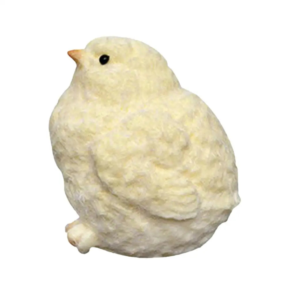 Handmade Yellow Big Chicken Plush Silicone Squishys Pinching Toys