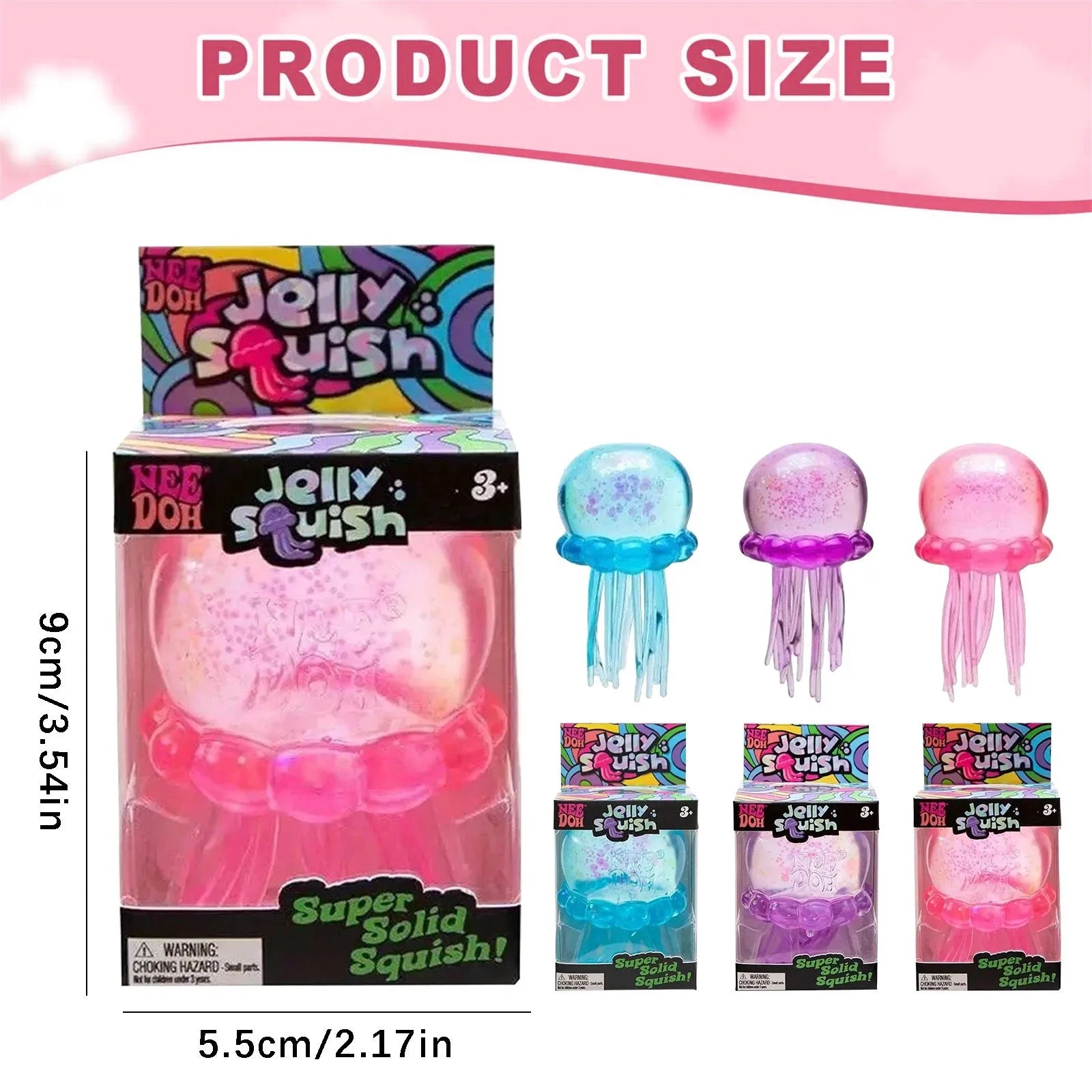 Cute Jellyfish Squishy Fidget Toy
