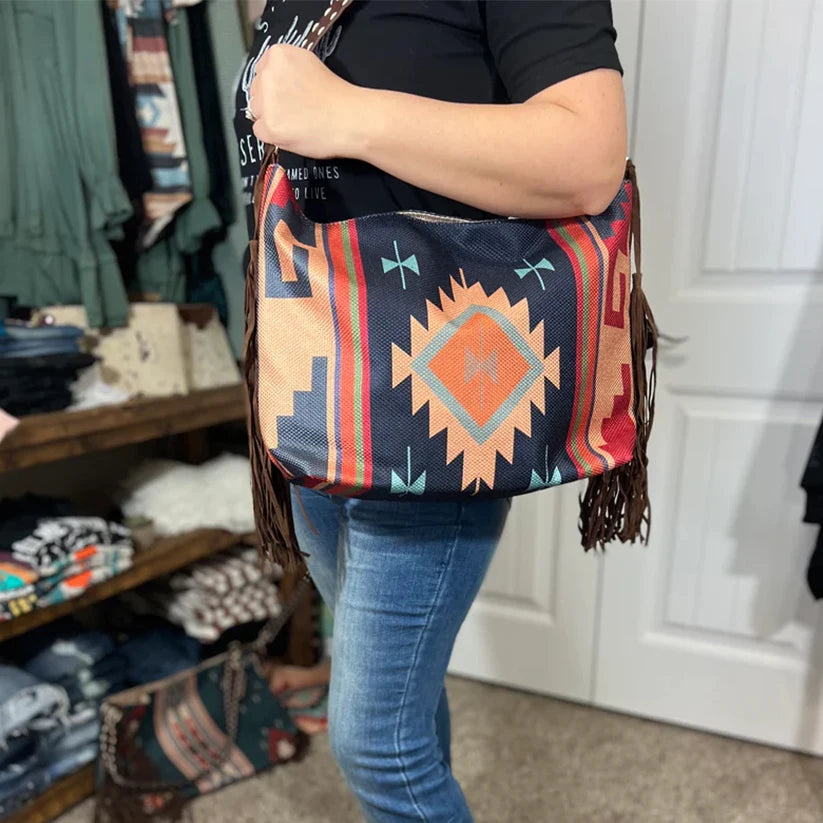 Bohemian Causal Tassel Shoulder Bag