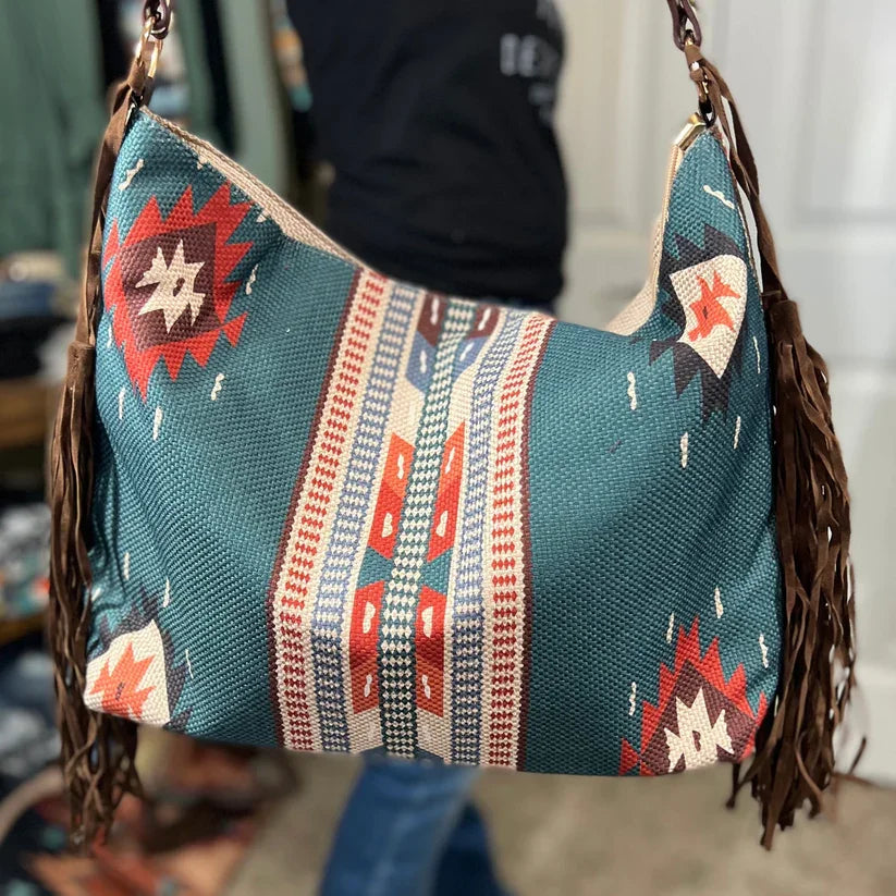 Bohemian Causal Tassel Shoulder Bag