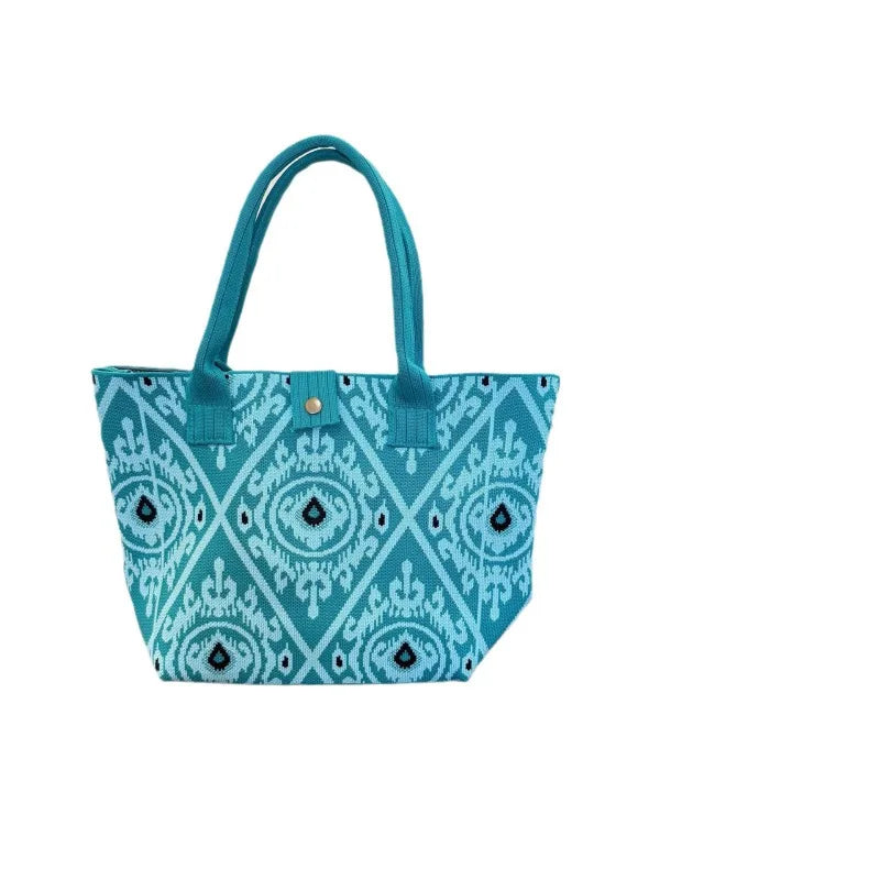 Knitted Bag Xinjiang Adeles Patterned Handbag