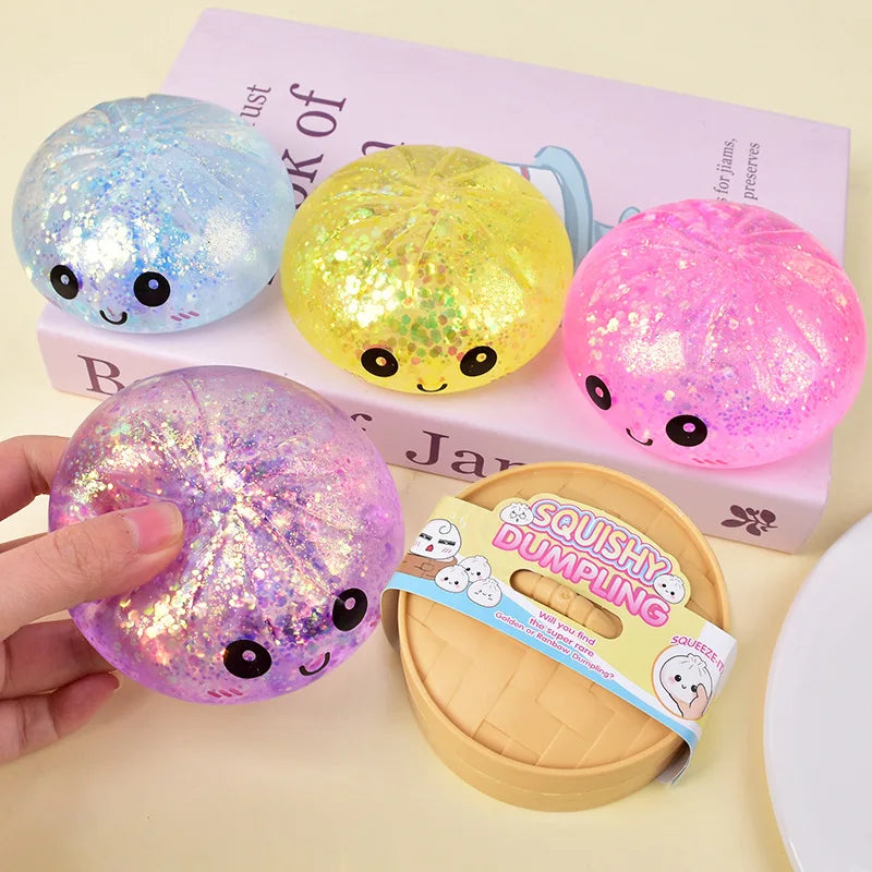 Glitter Dumpling Squishies Toy