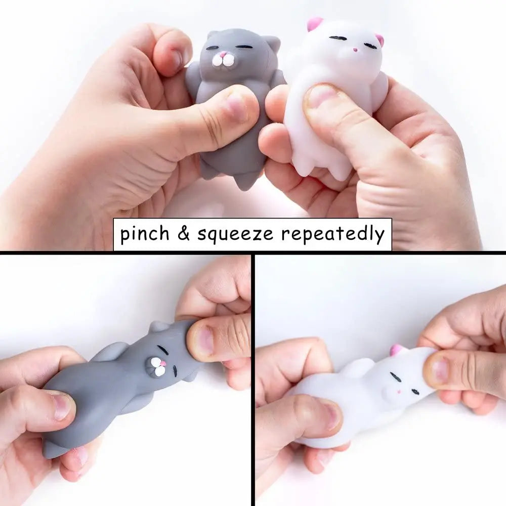 5pcs Animal Cat Kawaii Cat Squishy