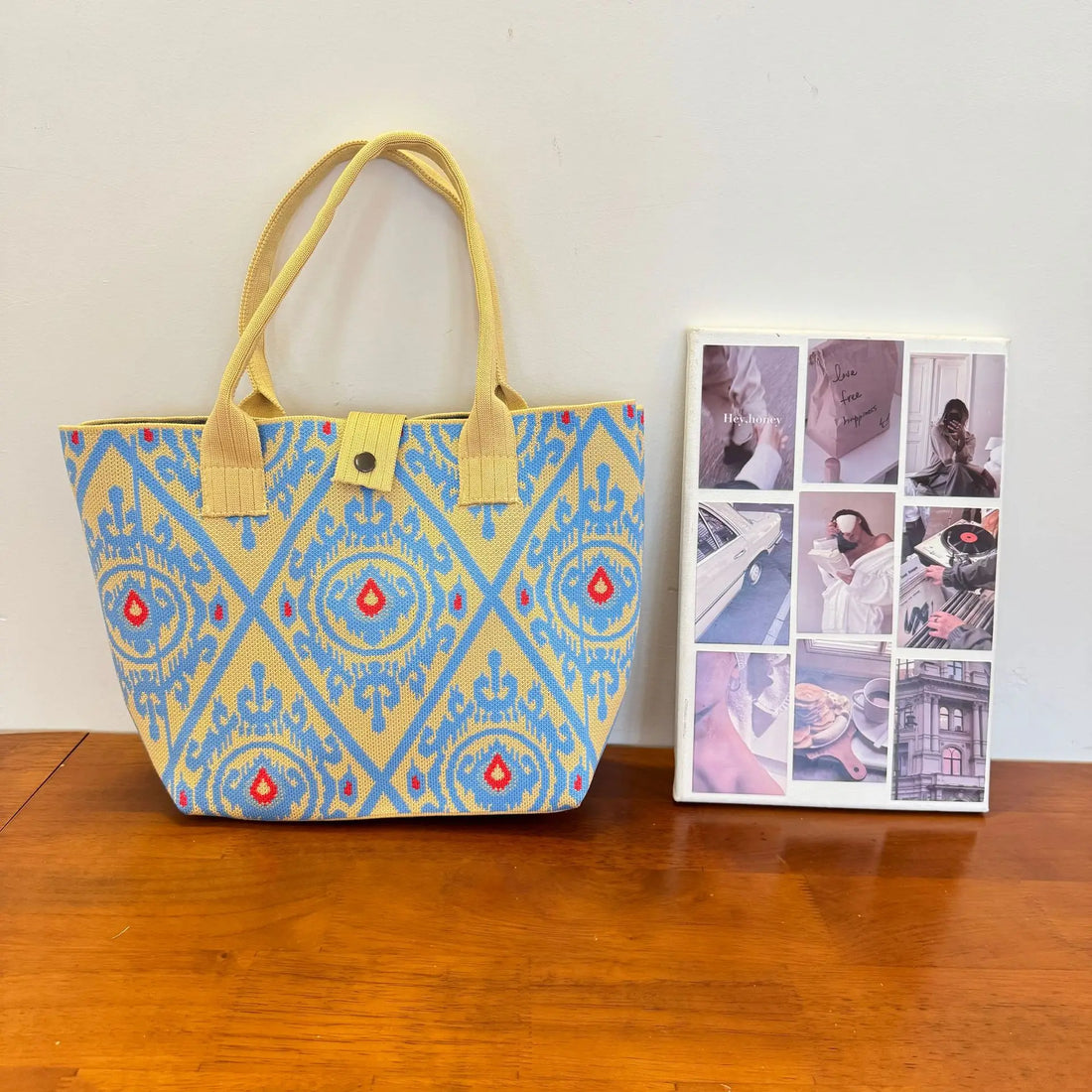 Knitted Bag Xinjiang Adeles Patterned Handbag