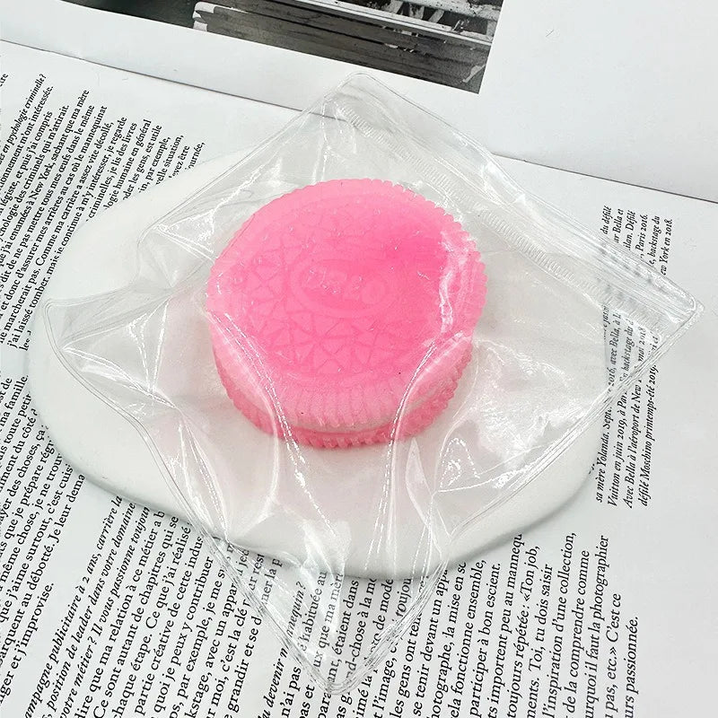 Squishy Handmade Silicone Cookies Fidget Toy