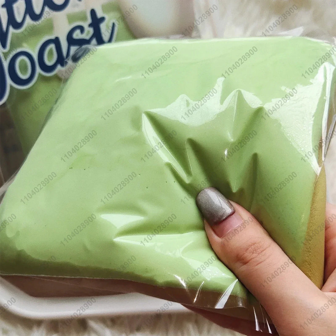 Sticky Toast Squishy Hand Relaxing Toy